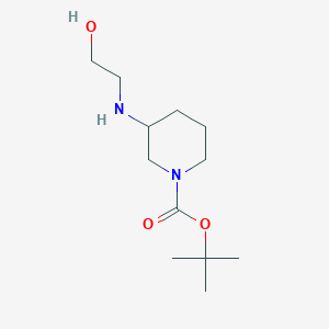 3-(2-Hydroxy-ethylamino)-piperidine-1-carboxylic acid tert-butyl ester