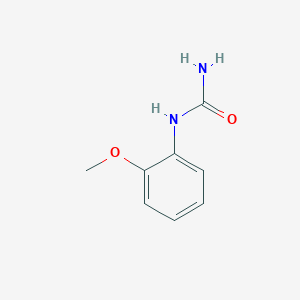 molecular formula C8H10N2O2 B087265 1-(2-Methoxyphenyl)urea CAS No. 135-92-2