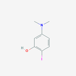 5-(Dimethylamino)-2-iodophenol