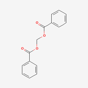 molecular formula C15H12O4 B8726526 Methanediyl dibenzoate CAS No. 5342-31-4