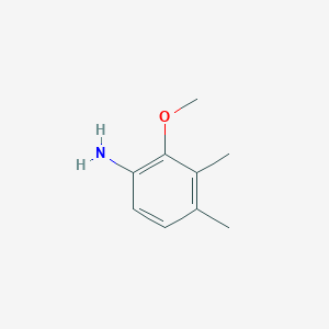 molecular formula C9H13NO B8726549 2-Methoxy-3,4-dimethylaniline CAS No. 67291-62-7