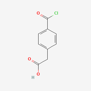 [4-(Chlorocarbonyl)phenyl]acetic acid