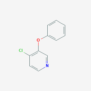 molecular formula C11H8ClNO B8726744 4-Chloro-3-phenoxypyridine 