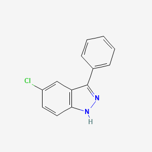 molecular formula C13H9ClN2 B8726751 5-Chloro-3-phenyl-1H-indazole CAS No. 13097-03-5