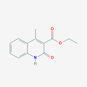 Ethyl 4-methyl-2-oxo-1,2-dihydro-3-quinolinecarboxylate