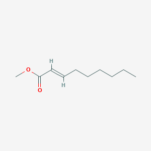 molecular formula C10H18O2 B087268 Methyl 2-nonenoate CAS No. 111-79-5