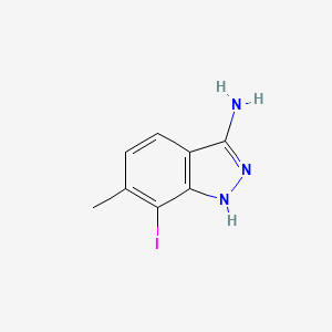7-iodo-6-methyl-1H-indazol-3-amine