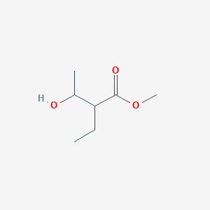 molecular formula C7H14O3 B8727124 methyl 2-ethyl-3-hydroxybutanoate CAS No. 60665-95-4