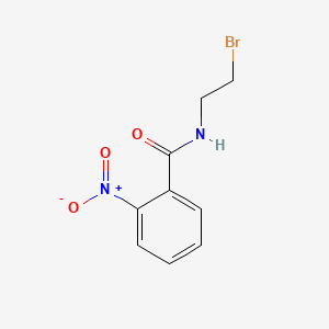 molecular formula C9H9BrN2O3 B8727141 N-(2-Bromoethyl)-2-nitrobenzamide CAS No. 63004-24-0