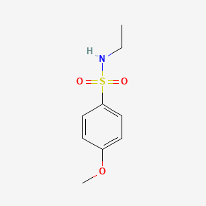 molecular formula C9H13NO3S B8727221 N-ethyl-4-methoxybenzenesulfonamide CAS No. 35088-84-7