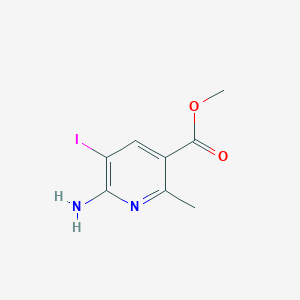 Methyl 6-amino-5-iodo-2-methylnicotinate