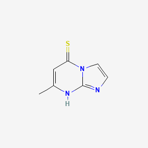 7-Methylimidazo[1,2-a]pyrimidine-5(8H)-thione