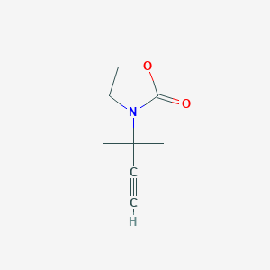 3-(2-Methylbut-3-yn-2-yl)-1,3-oxazolidin-2-one