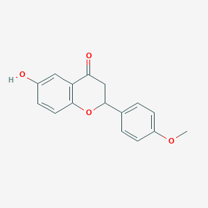 6-Hydroxy-2-(4-methoxyphenyl)chroman-4-one