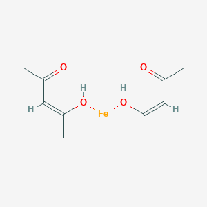 molecular formula C10H14FeO4 B087279 C10H14FeO4 CAS No. 14024-17-0