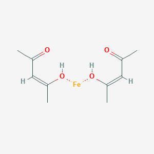 molecular formula C10H14FeO4 B087279 乙酰丙酮亚铁 CAS No. 14024-17-0
