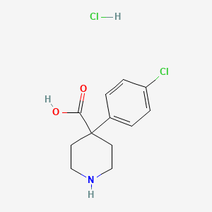 4-(4-Chloro-phenyl)-piperidine-4-carboxylic acid hydrochloride