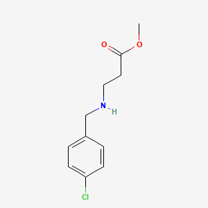 3-(4-Chloro-benzylamino)-propionic acid methyl ester