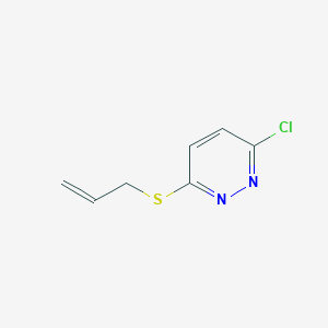 3-Chloro-6-[(prop-2-en-1-yl)sulfanyl]pyridazine