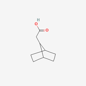 molecular formula C9H14O2 B8728090 (Bicyclo[2.2.1]heptan-7-yl)acetic acid CAS No. 479690-18-1