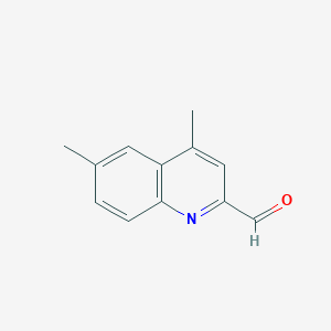 4,6-Dimethyl-2-quinolinecarbaldehyde