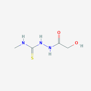 2-(hydroxyacetyl)-N-methylhydrazinecarbothioamide