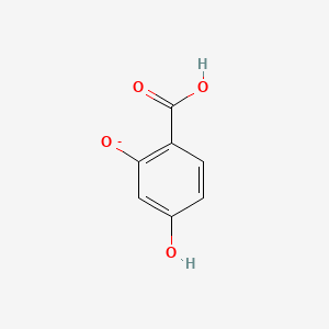 molecular formula C7H5O4- B8728270 2,4-Dihydroxybenzoate CAS No. 1125-58-2
