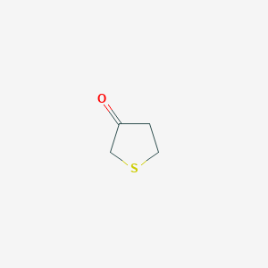 molecular formula C4H6OS B087284 Tetrahydrothiophen-3-one CAS No. 1003-04-9