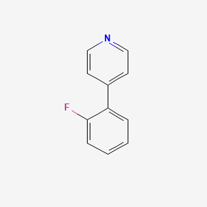 molecular formula C11H8FN B8728431 4-(2-Fluorophenyl)pyridine CAS No. 89346-50-9