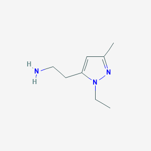 2-(2-Ethyl-5-methyl-2H-pyrazol-3-yl)-ethylamine
