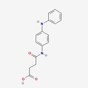 4-(4-Anilinoanilino)-4-oxobutanoic acid