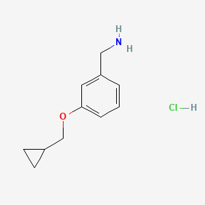 3-Cyclopropylmethoxy-benzylamine hydrochloride