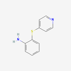 2-(Pyridin-4-ylsulfanyl)-phenylamine