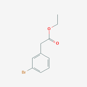 molecular formula C10H11BrO2 B087286 Ethyl 2-(3-bromophenyl)acetate CAS No. 14062-30-7