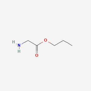 molecular formula C5H11NO2 B8728632 propyl glycinate CAS No. 13048-65-2