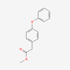 molecular formula C15H14O3 B8728711 Methyl [p-(phenoxy)phenyl]acetate 