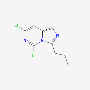 5,7-Dichloro-3-propylimidazo[1,5-c]pyrimidine