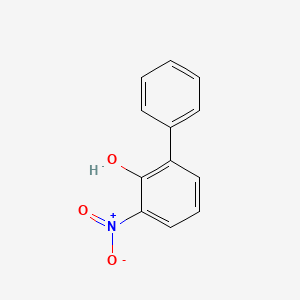 molecular formula C12H9NO3 B8728906 2-Hydroxy-3-nitrobiphenyl CAS No. 4291-30-9