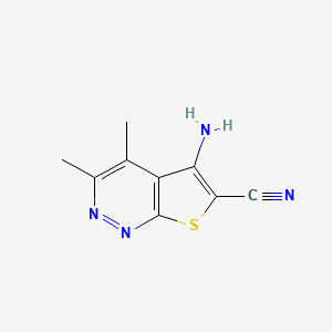 5-Amino-3,4-Dimethylthieno[2,3-c]Pyridazine-6-Carbonitrile