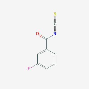 molecular formula C8H4FNOS B8729231 3-Fluorobenzoyl isothiocyanate CAS No. 100663-24-9