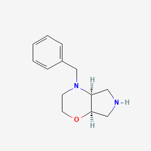 (4aS,7aR)-4-Benzyloctahydropyrrolo[3,4-b][1,4]oxazine