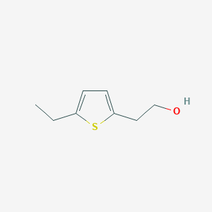 molecular formula C8H12OS B8729367 2-(5-Ethylthiophen-2-yl)ethanol 