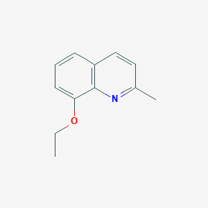 molecular formula C12H13NO B8729448 8-Ethoxy-2-methylquinoline CAS No. 61703-93-3