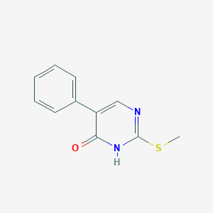 2-(methylthio)-5-phenyl-4(3H)-pyrimidinone