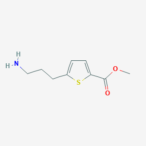 Methyl 5-(3-aminopropyl)thiophene-2-carboxylate
