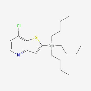 7-Chloro-2-(tributylstannyl)thieno[3,2-b]pyridine