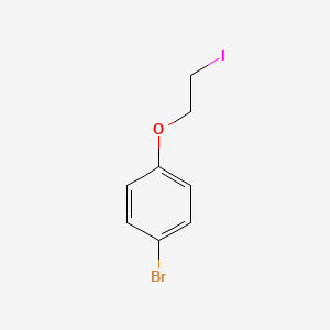 1-Bromo-4-(2-iodoethoxy)benzene