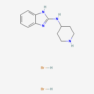 N-(Piperidin-4-yl)-1H-benzo[d]imidazol-2-amine dihydrobromide