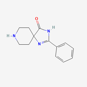 2-phenyl-1,3,8-Triazaspiro[4.5]dec-1-en-4-one