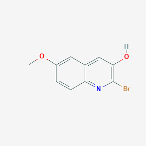 2-Bromo-6-methoxyquinolin-3-ol